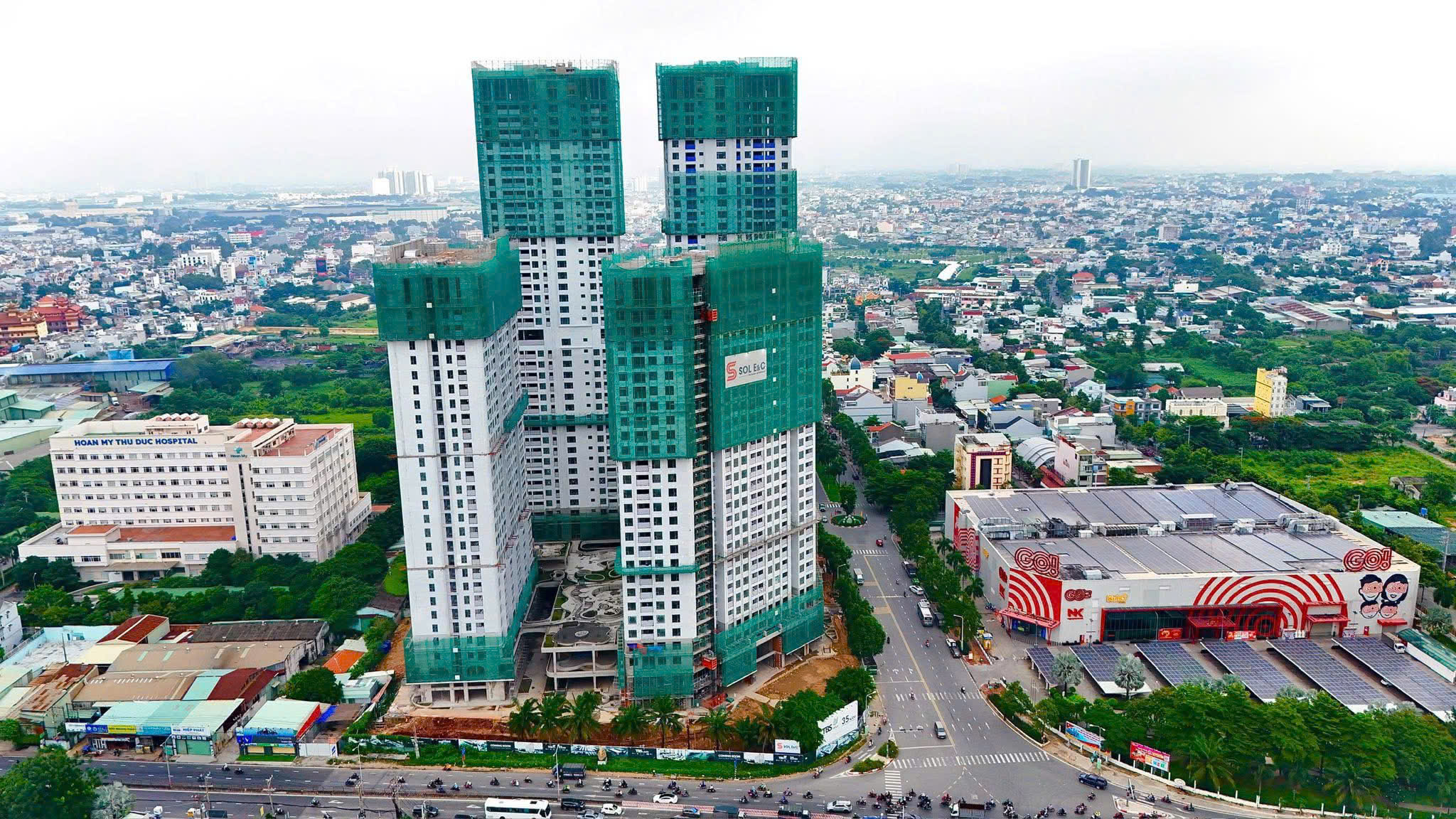 Thực tế tiến độ dự án Green Skyline